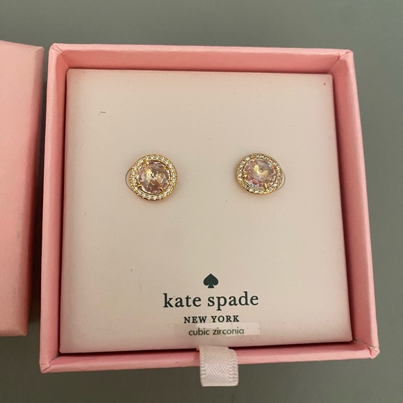 kate spade Jewelry - NIB Kate Spade “Bright Ideas” earrings in gold